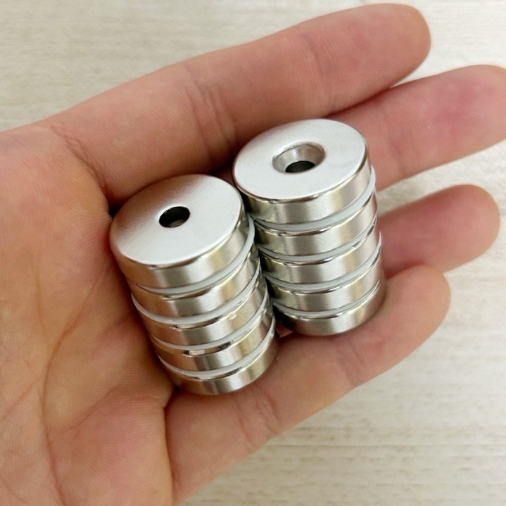 NDH20*5T 네오디움 원형사라자석 NDH 지름 20mm x 두께 5mm [니즈], 10개 19,900원