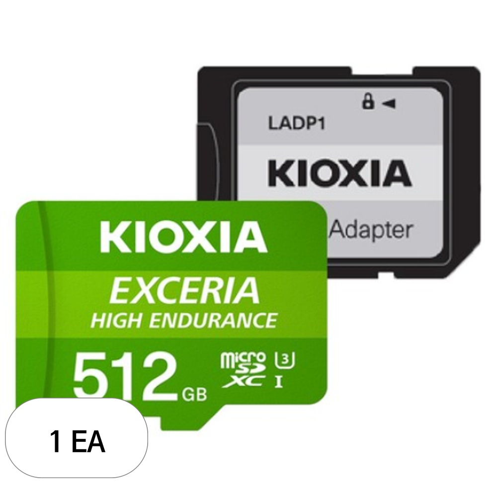 키오시아 MicroSDXC UHS-I CARD EXCERIA HIGH ENDURANCE 메모리카드 180,480원