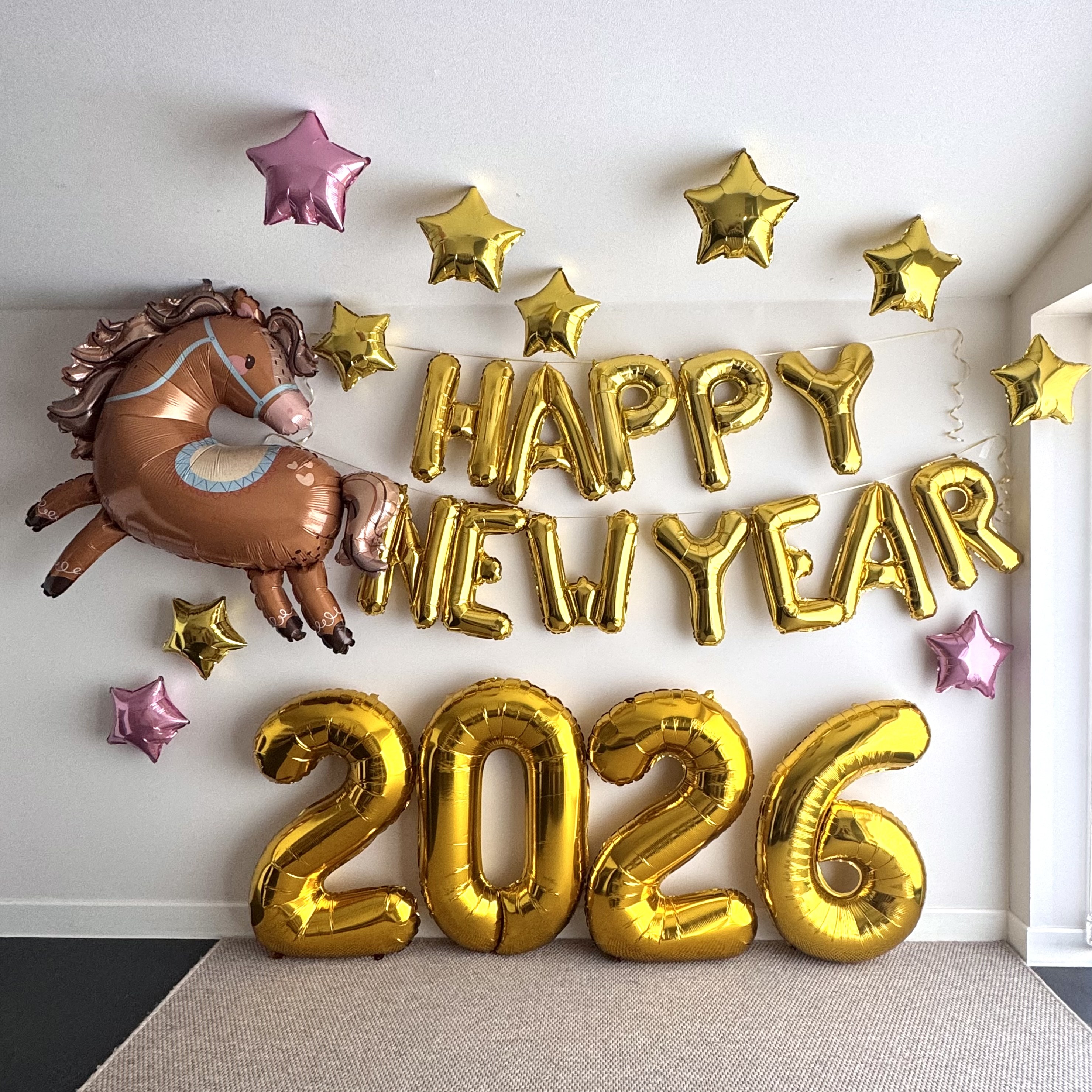 연말파티 2026 풍선세트 신년 새해 포토존 그라보 점핑 말풍선 해피뉴이어 23,980원