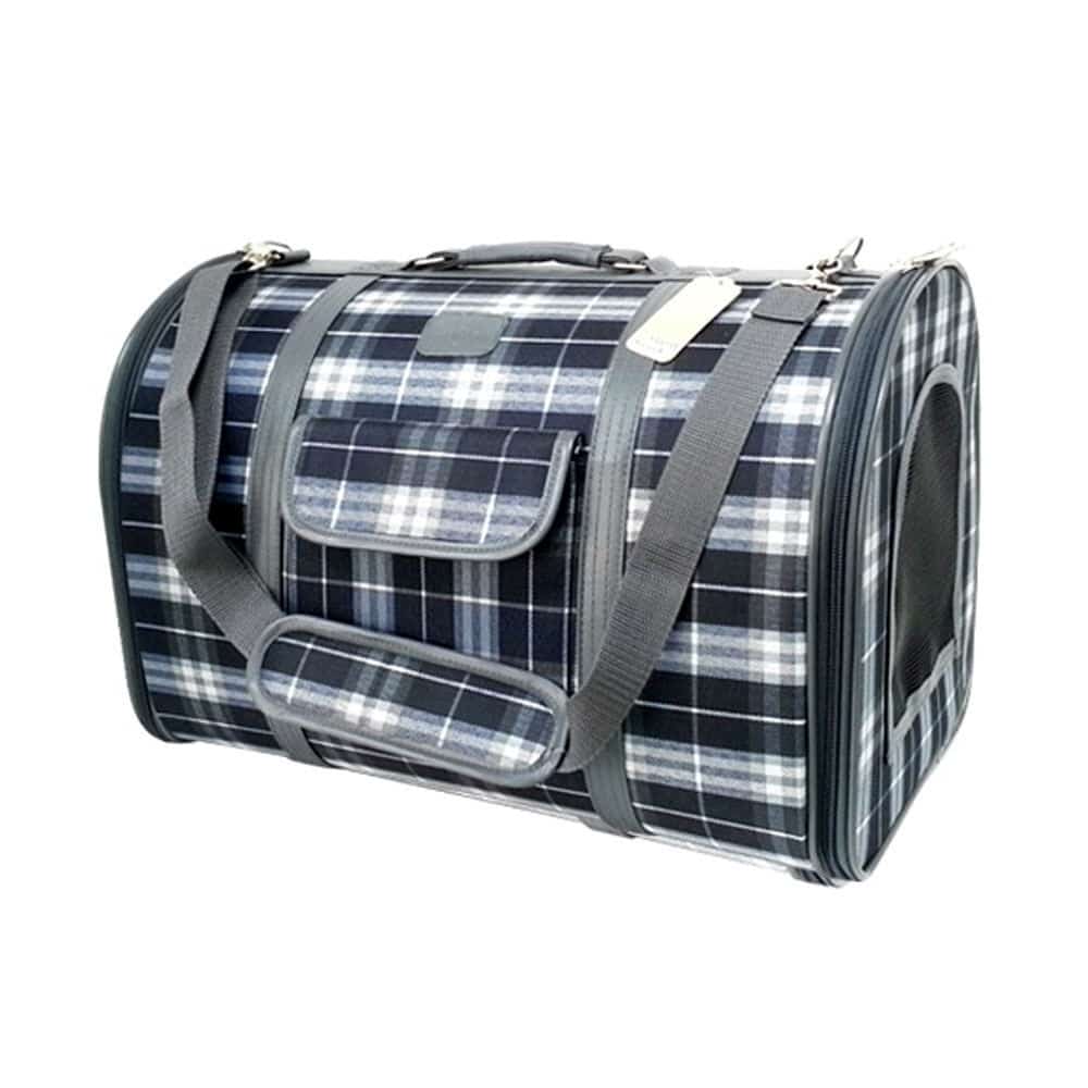 어깨이동가방 하드케이스이동가방 펫라인 신형 체크 하드타입 강아지외출 강아지 44,360원
