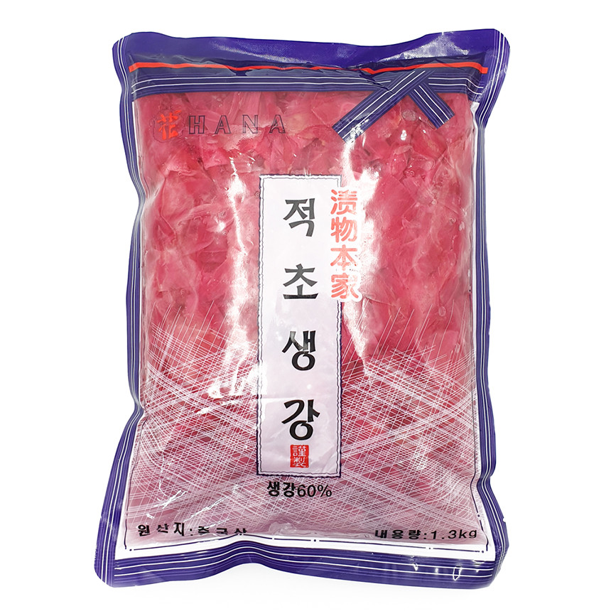 토호 적초생강 1.3kg (업소용) 초절임생강 생강절임 초생강 4,500원