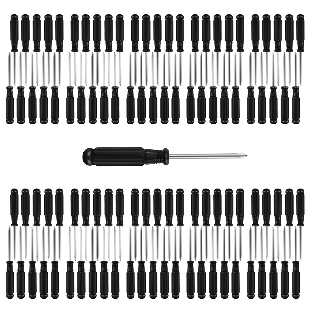 보급형 미니 드라이버 C타입 십자- 100개 플러스 - 수공구, 미니 드라이버, 100개 19,000원