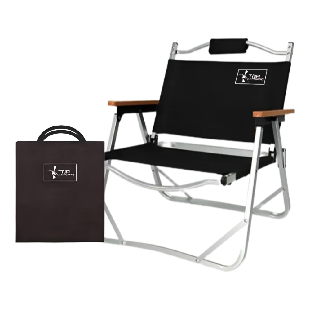 뉴테크캠쿡 로우체어 캠핑의자 접이식 폴드핏, 1세트, 매트블랙 29,900원