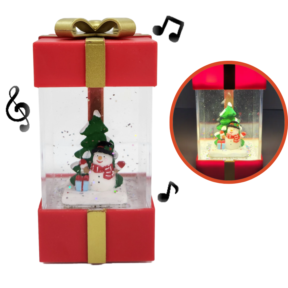 어반픽스 크리스마스 기프트 박스 스노우볼 무드 조명 오르골 4종 14,900원
