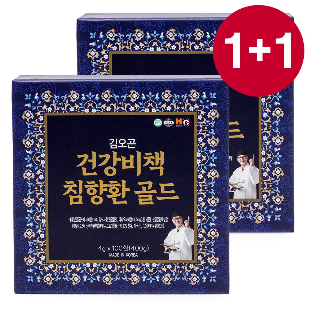 [공식] 김오곤 건강비책 침향환 골드, 4g, 200개 118,420원