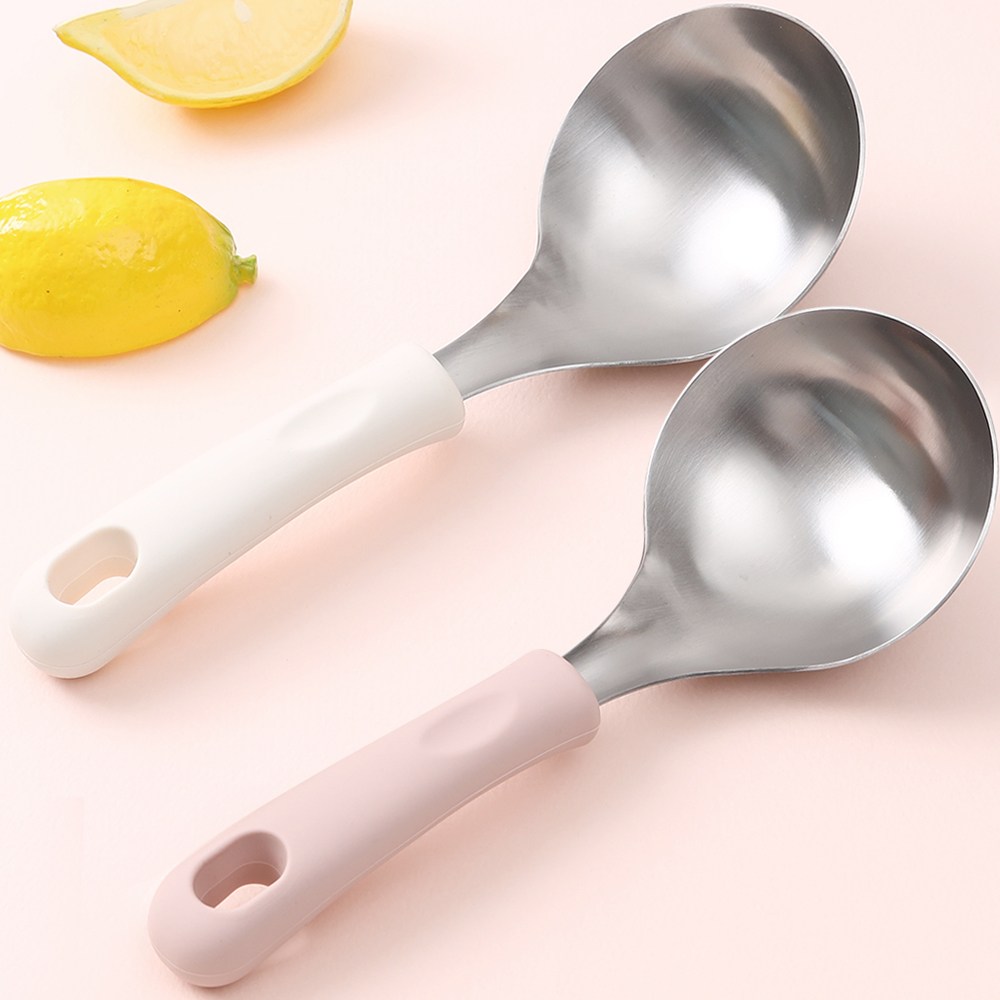 파쿠젠 1+1 스텐304 실리콘손잡이 스텐국자 요리스푼 전현무국자 12,900원