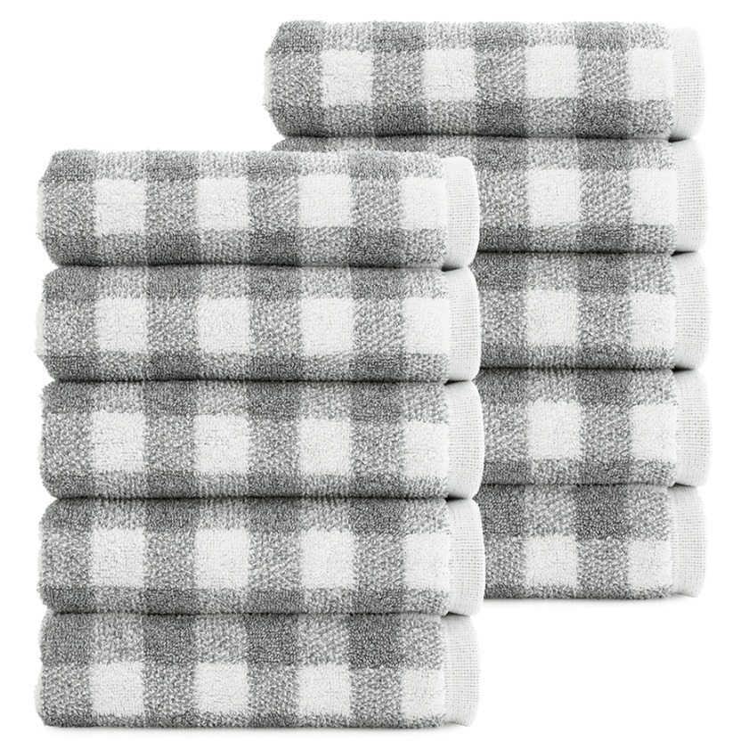 클라우망 모노 타월 170g 30수, 체크, 10개 48,800원