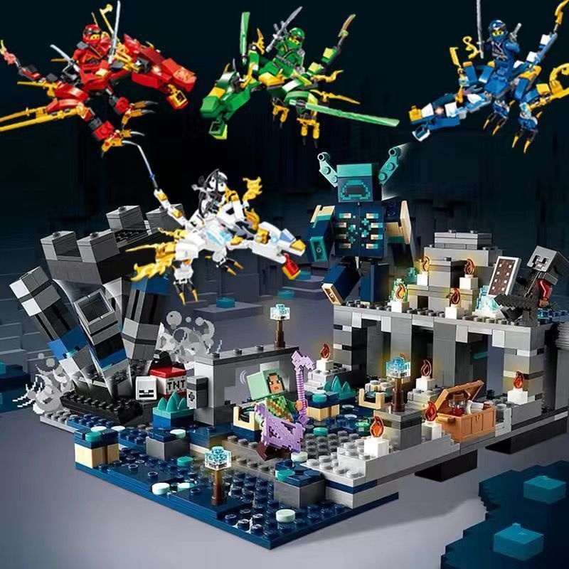 마인크래프트 엔더드래곤 결전 검 전초기지 블록 조립 장난감 48,680원