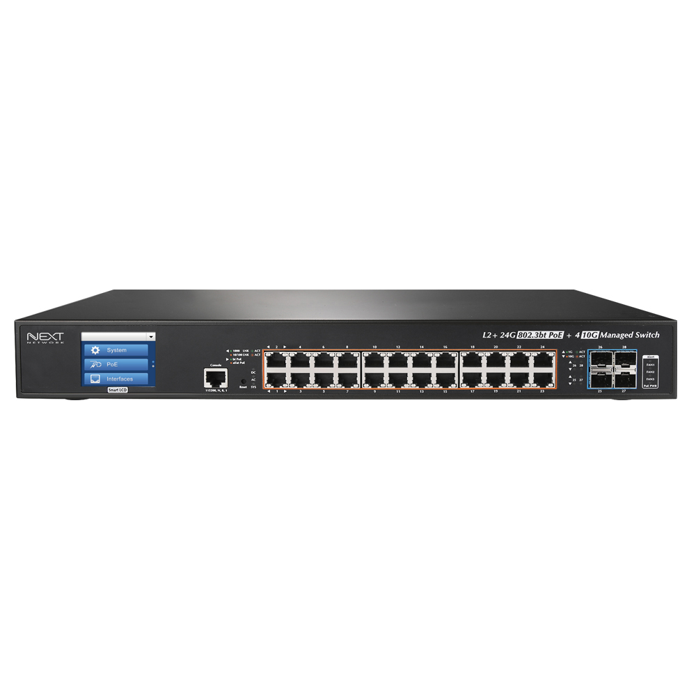넥스트유 NEXT-POE3031UL2-10G 24포트 POE + 10G 4SFP 스위칭허브 515,000원