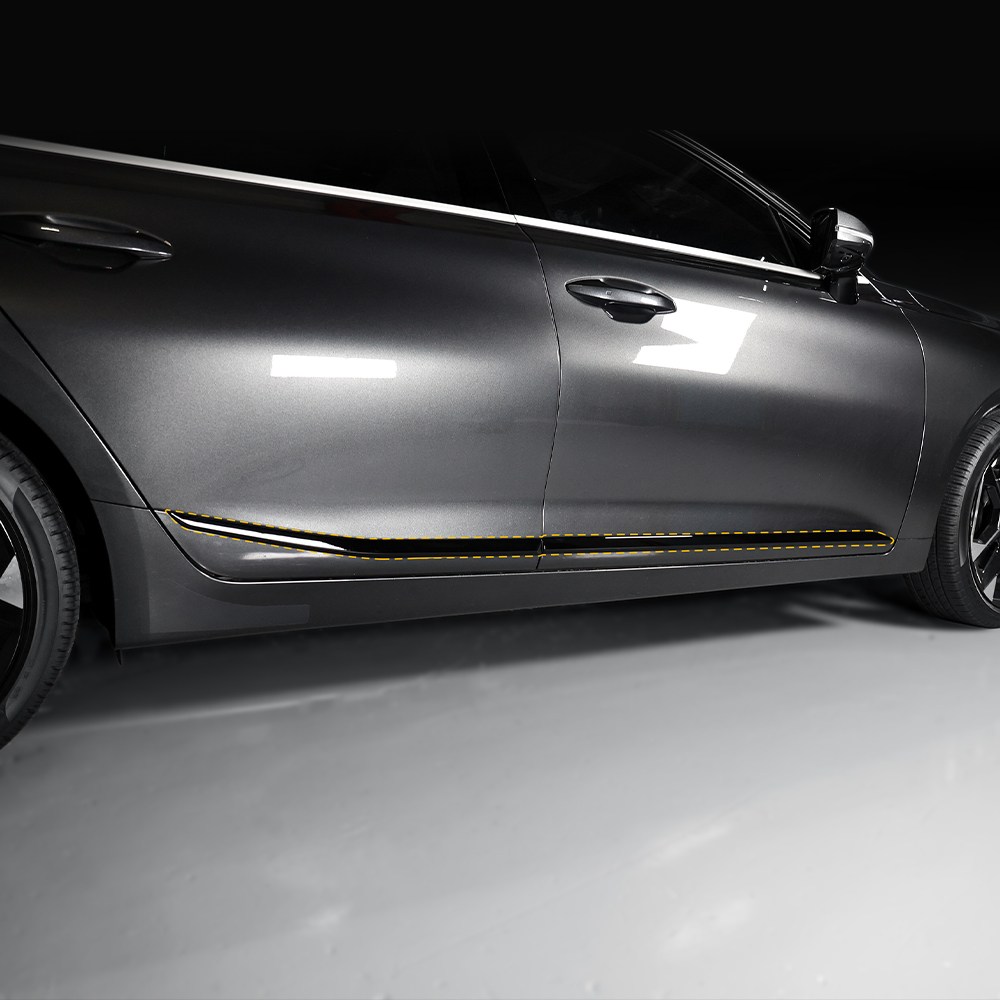 유투카 호환 K8 페이스리프트 튜닝 용품 도어가니쉬 커버 블랙 카본 몰딩, 도어 57,900원