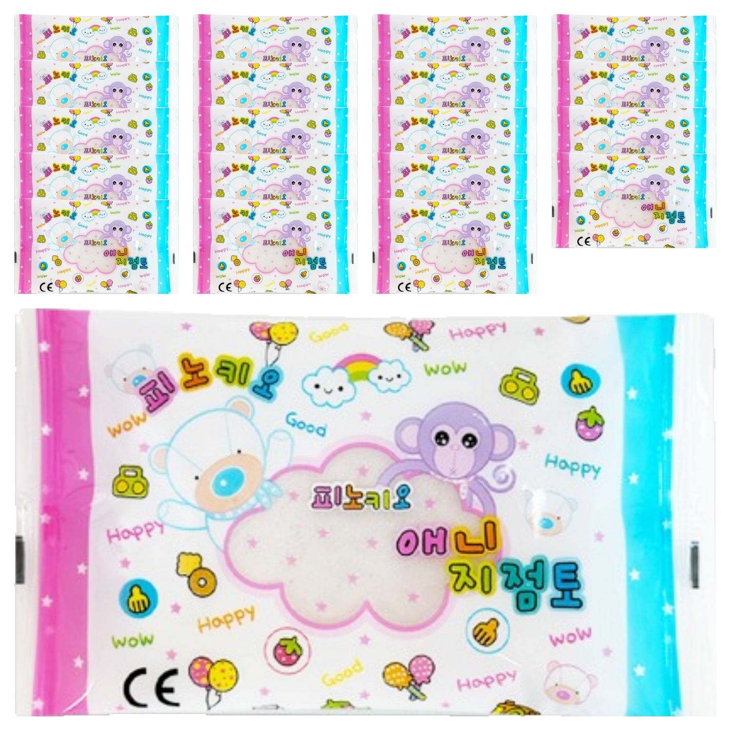 토단교재 피노키오 애니 지점토 210g 7,000원