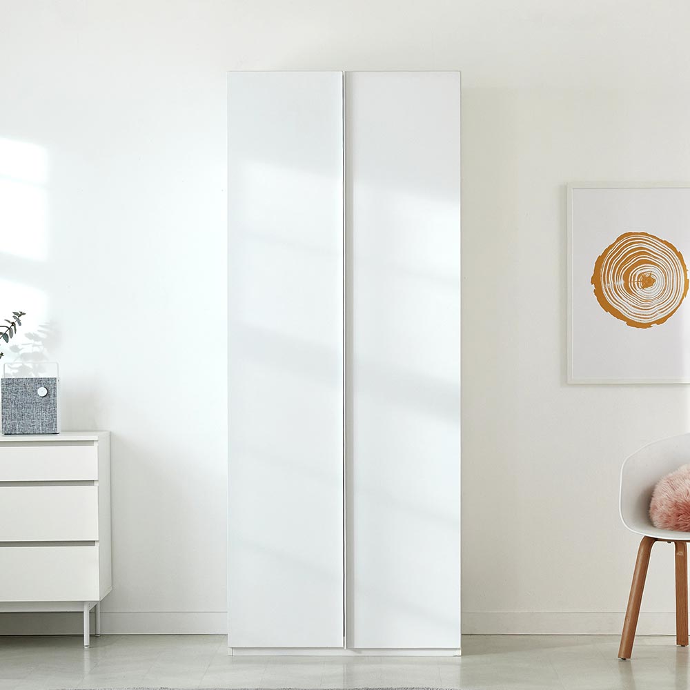 [모던하우스 가구] 뉴바일레 옷장 행거형B W800 화이트-완제품 /FB24SET002 323,100원