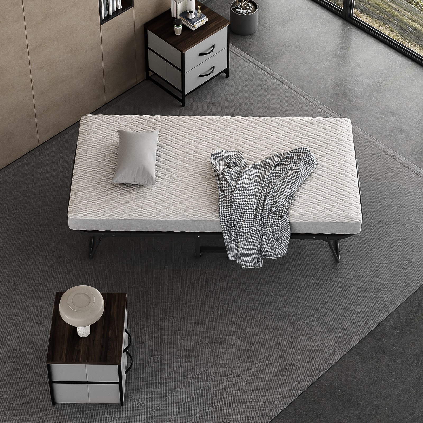 OURLIVE 패브릭 매트리스 접이식침대 1인용 188,000원