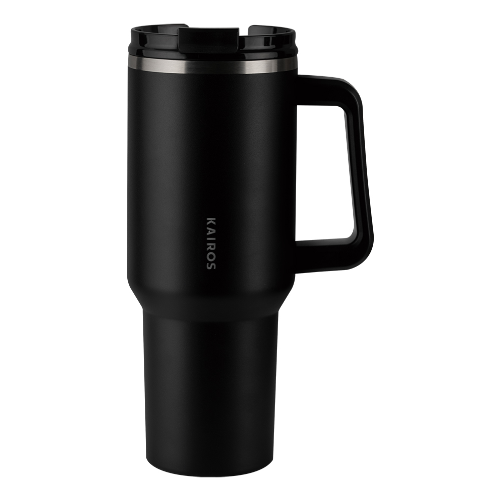 카이로스 무빙 어드벤처 대용량 손잡이 보온 보냉 밀폐 스텐 빨대 텀블러 31,700원