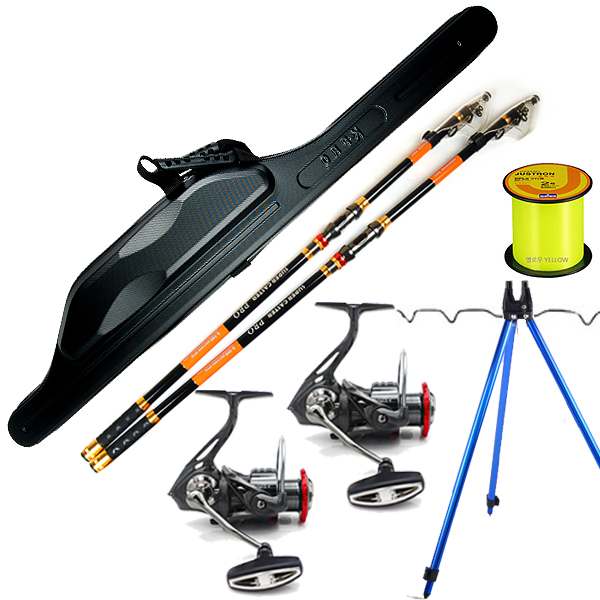해동 2+2 슈퍼캐스터 프로360 원투낚시대 세트 바다 원투대, 혼합색상 185,000원