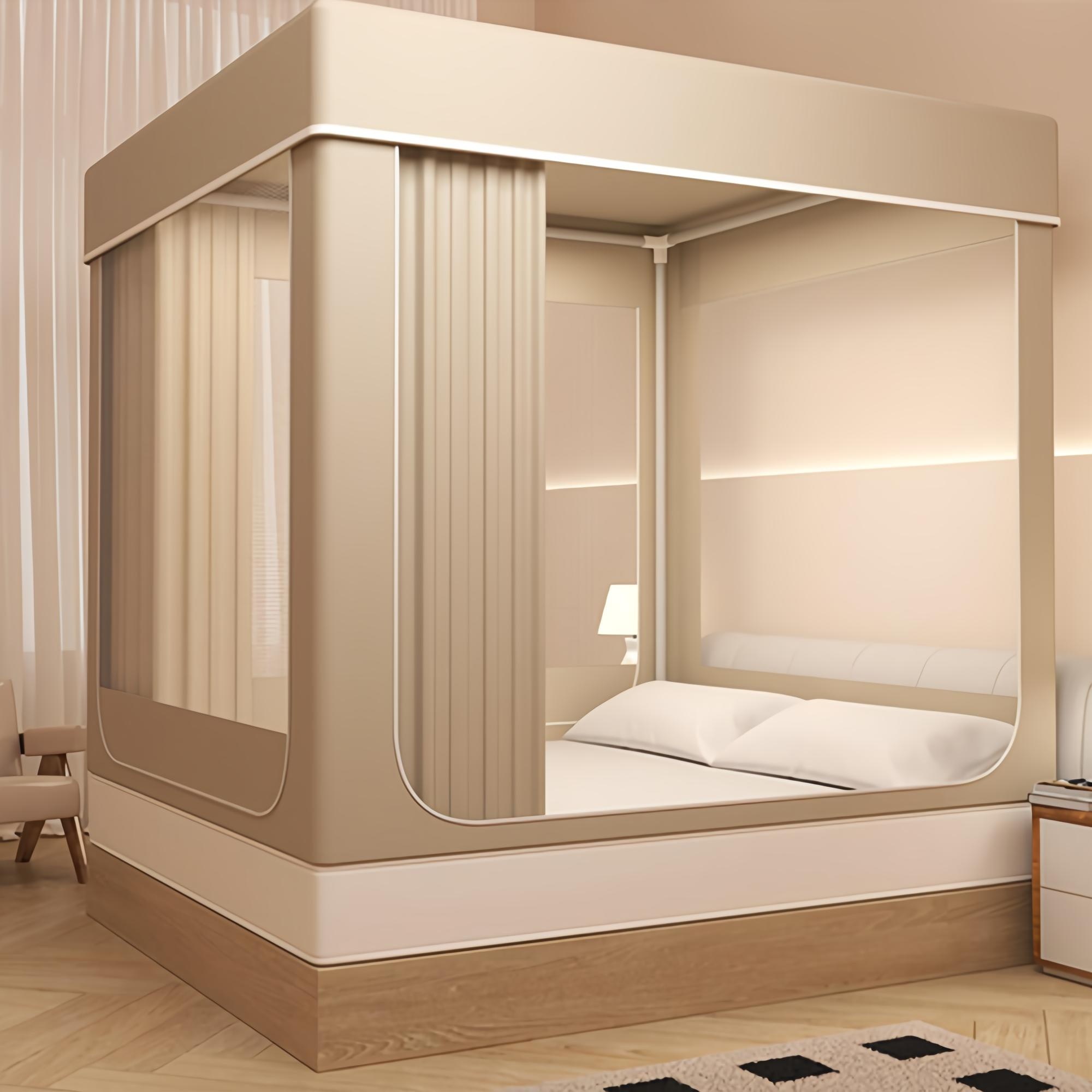 씽크라이프 3문 침대 거실 투인원 사각모기장 대형 39,900원