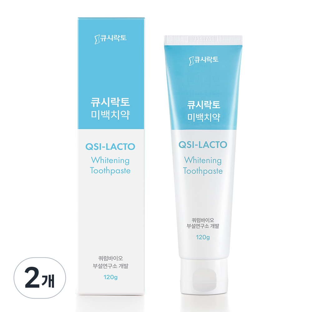 구강탄탄 미백치약 식약처인증 미백성분과 갈락토스 - 분말치약과 사용시 시너지 효과 UP, 2개, 120g 18,500원