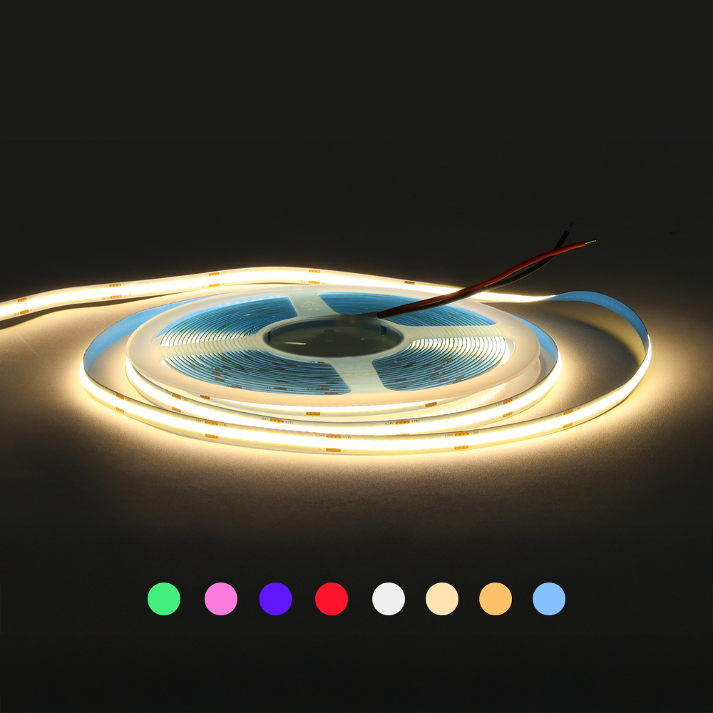 COB 스트립 24V 10M 컬러 라인조명 간접등 줄조명 DIY 네온사인, 1개, 백색 25,600원