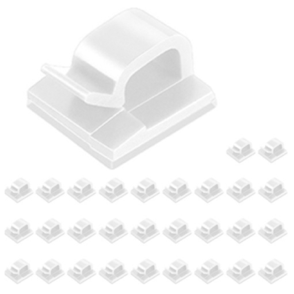 디오셀 케이블 선정리 클립, 30개, 화이트 4,150원