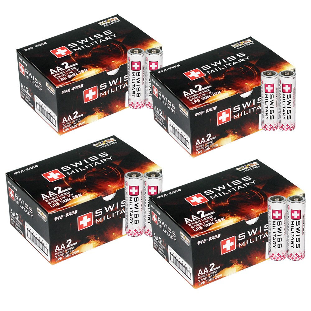 스위스밀리터리 알카라인 건전지 29,900원