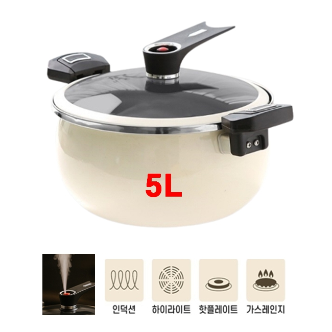 [SUNRISE] 이잼쿡 시그니처 저압 진공 냄비 5L 67,140원
