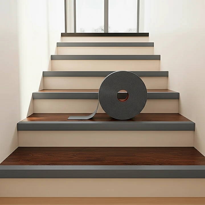 홈앤힐링 계단 미끄럼방지테이프 실내외 계단 논슬립 패드 5m, 코지 그레이, 1개 19,400원