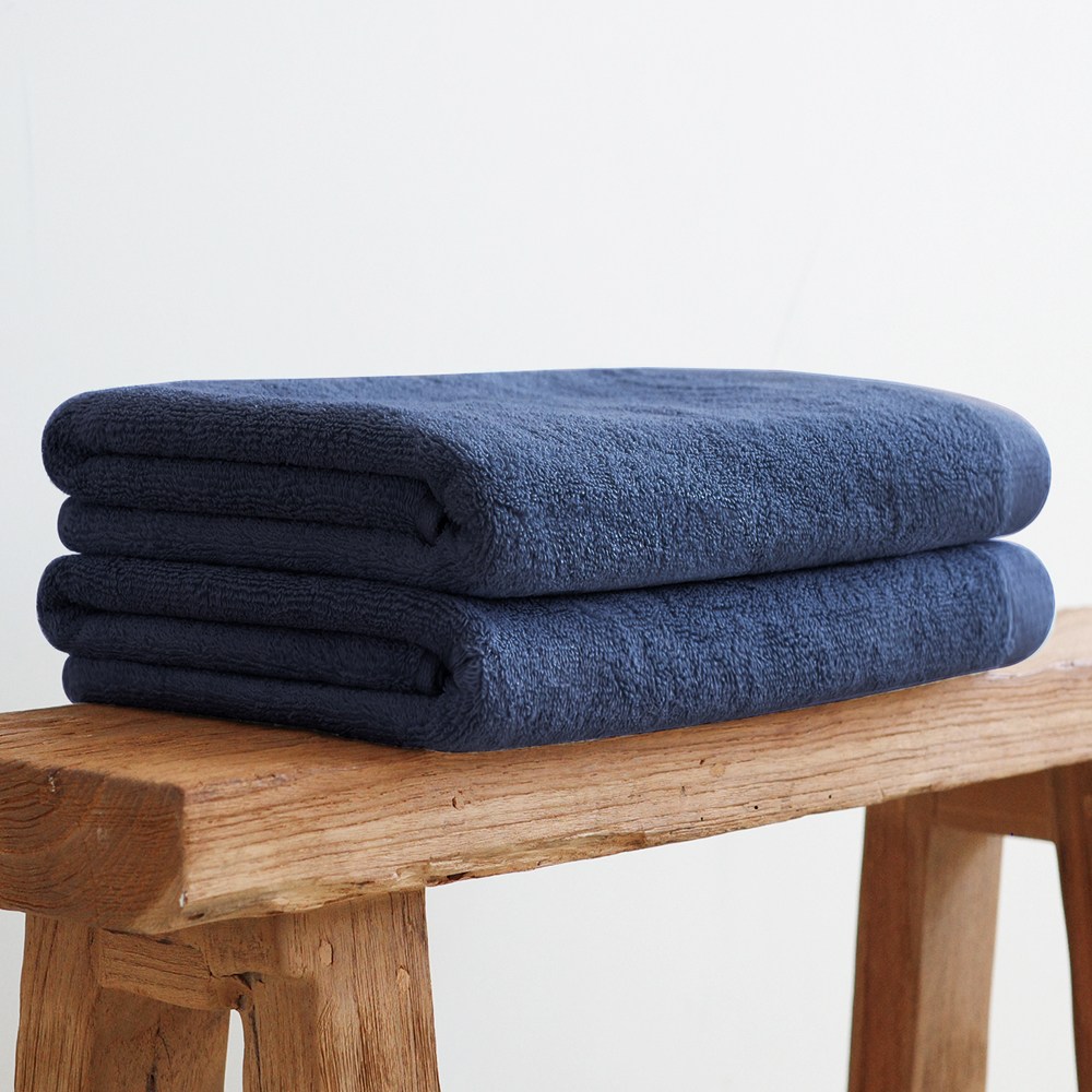 쉬라즈리빙 더소프트 바스타월 450g 30수 면사, 2개, 네이비 19,800원