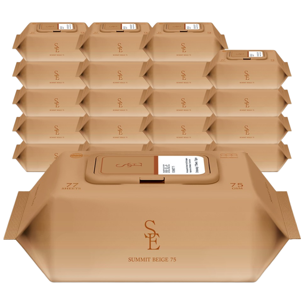 스마트에코 써밋 75g 베이지 77매 20팩 캡형 아기물티슈, 20개, 77매, 75g 30,900원