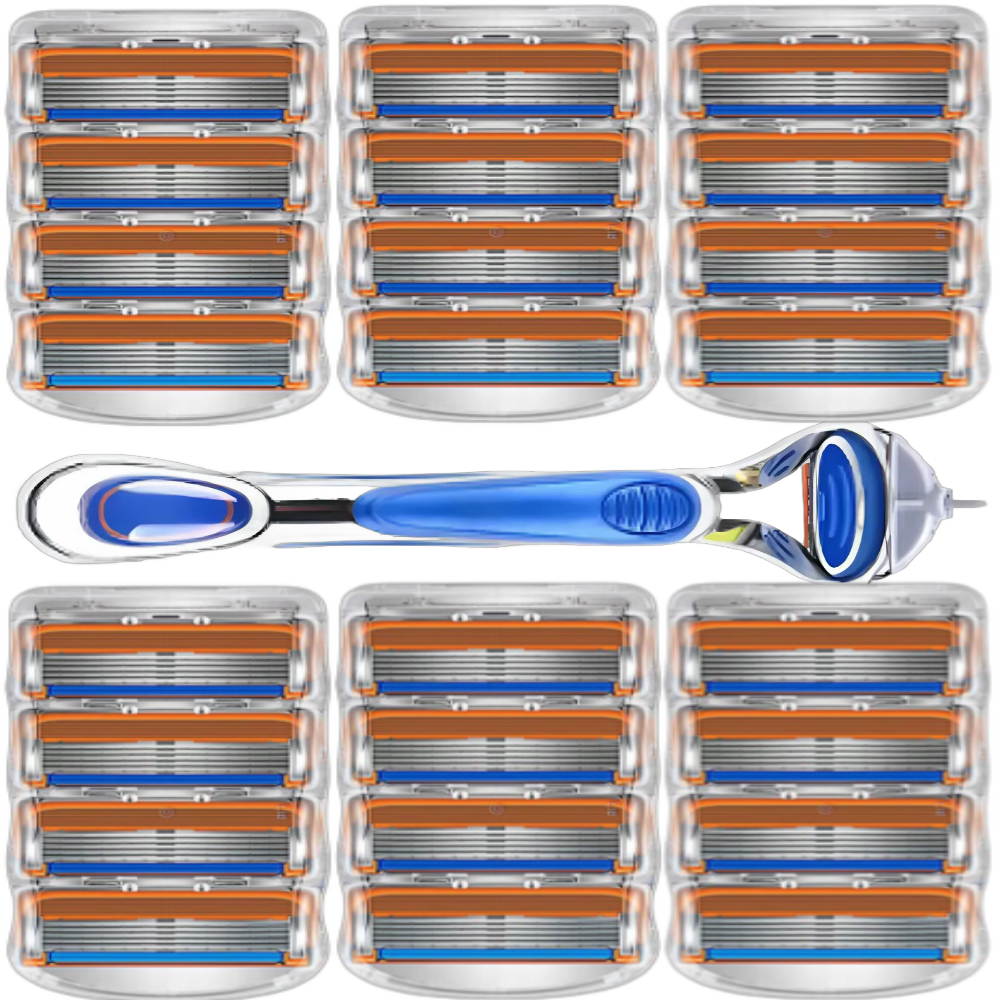 POLIIN 오렌지 면도날 + 면도기 1개 호환 질레트 퓨전 파워 프로글라이드 18,900원