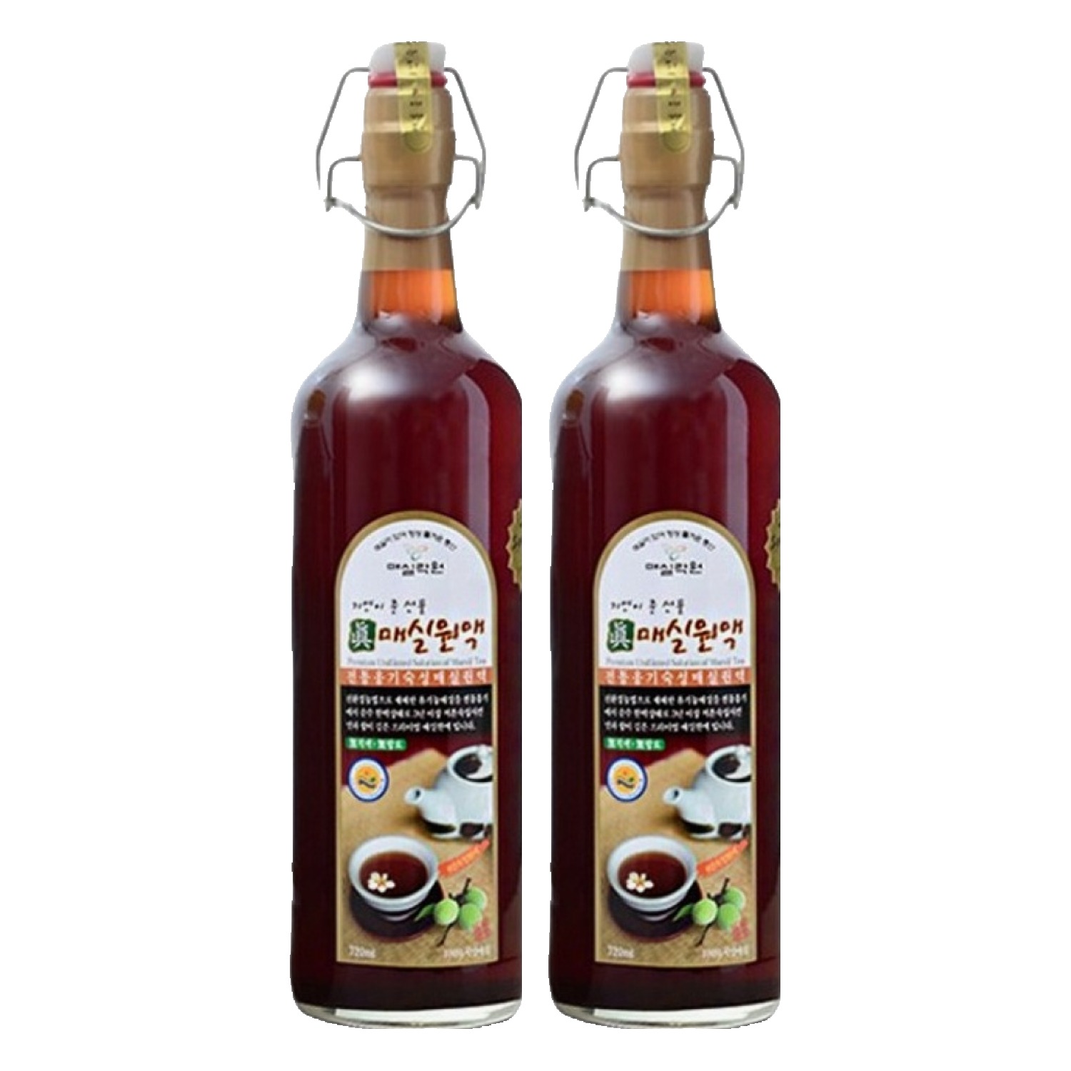 매실락원 진매실원액, 720ml, 2개 34,780원