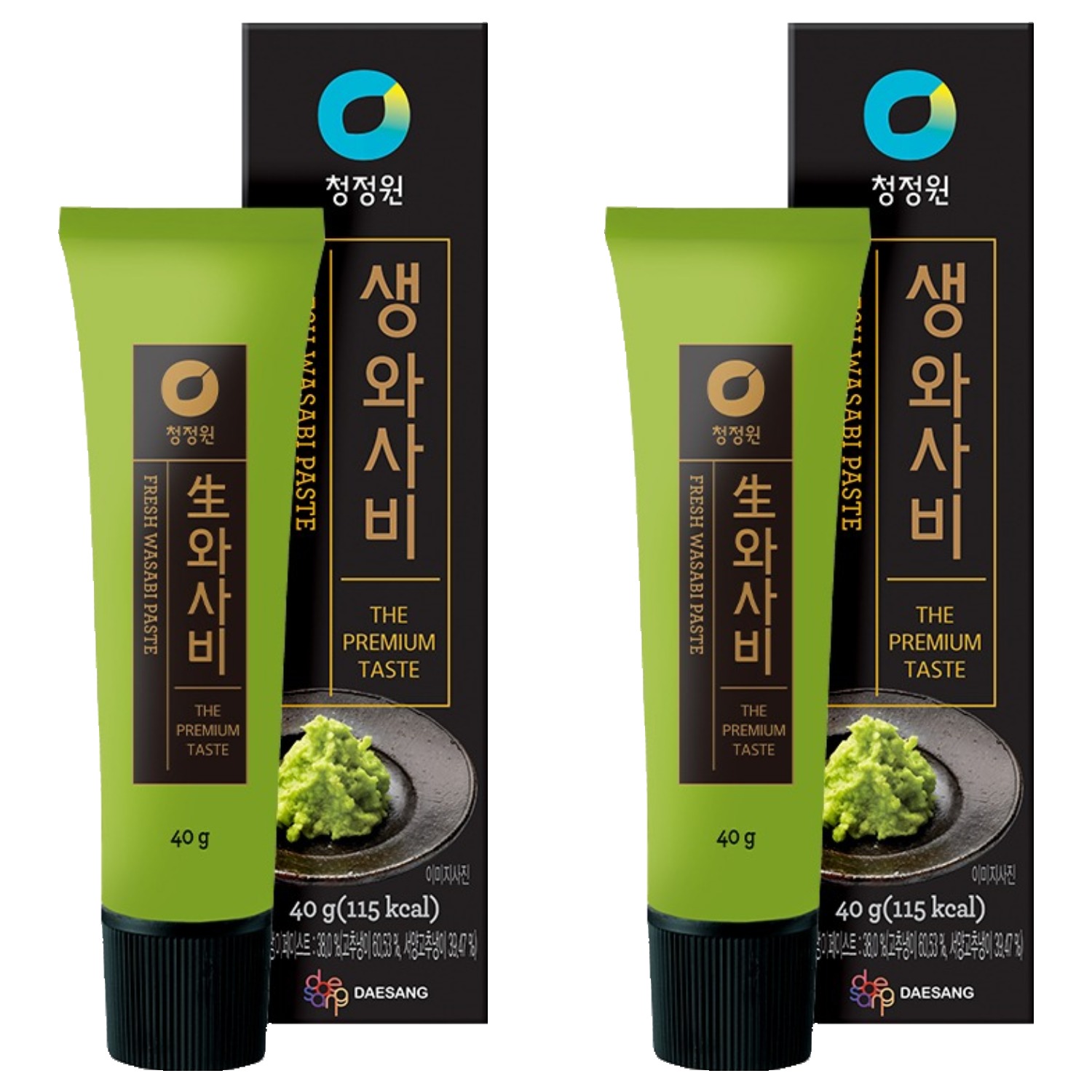 청정원 생와사비, 40g, 2개 7,160원