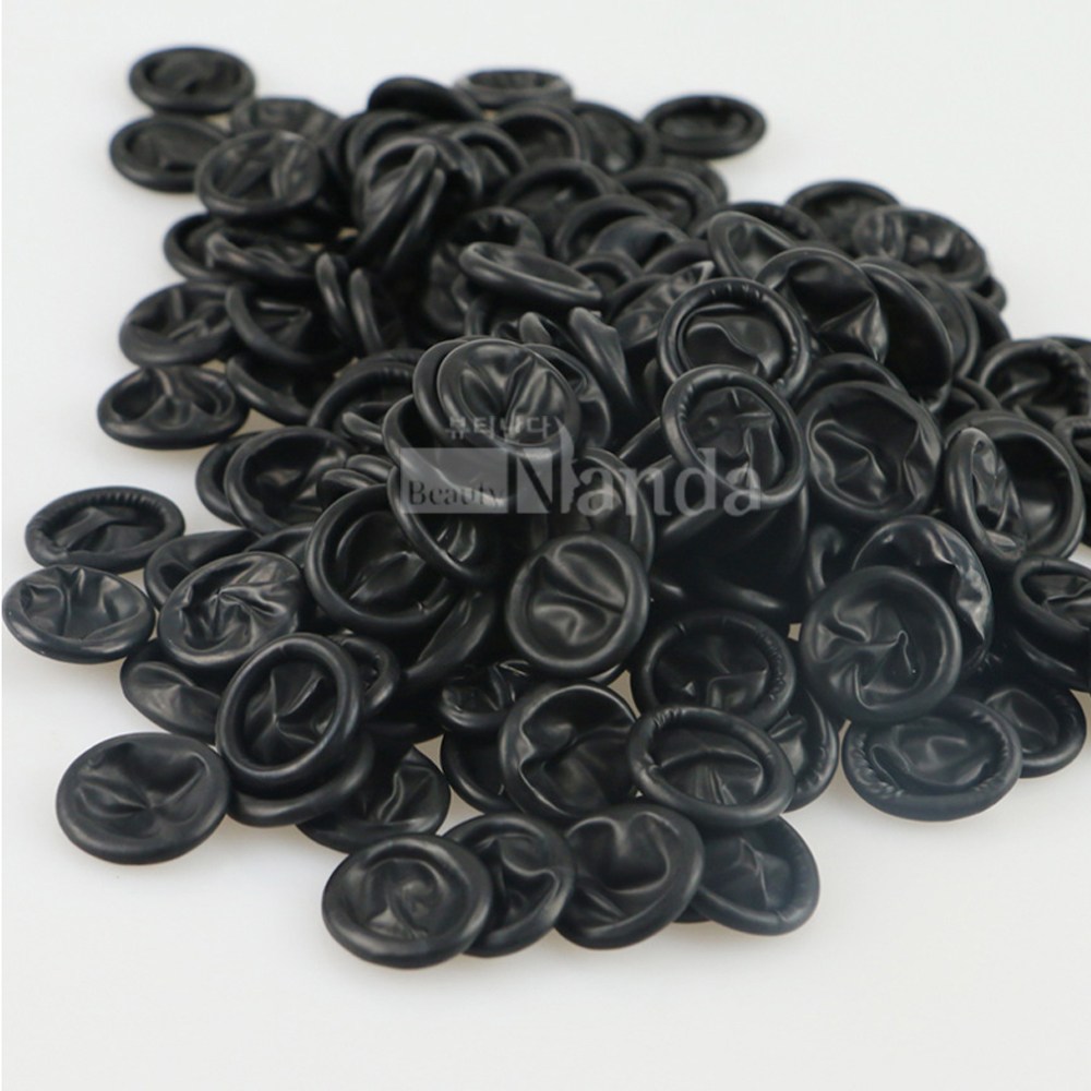 핑거코트 블랙 일회용 장갑 손가락 반영구 부자재 재료, 1개, 500g 10,000원