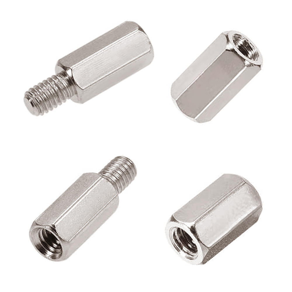 리우툴 지지대 볼트 너트 황동 PCB 기판 서포터 연결너트 모니터암 브라켓 베사연장볼트 육각스페이서, 1개 380원