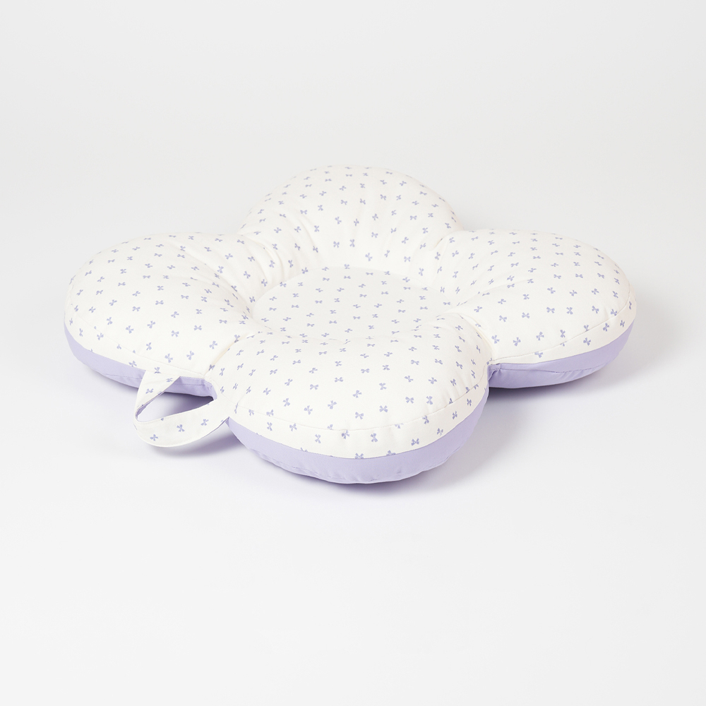 캣츠드림 반려동물 클로버 댕냥이 꿀잠 방석 006, 퍼플리본, 1개 39,000원