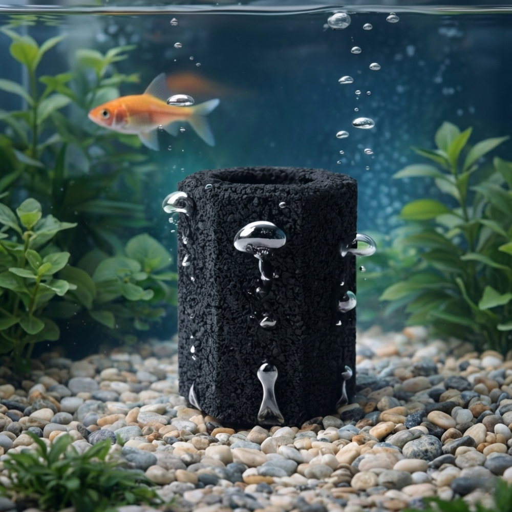 차콜아쿠아 참숯 어항 여과재 수질정화 불순물 흡착 미생물 담채, 4개 47,500원