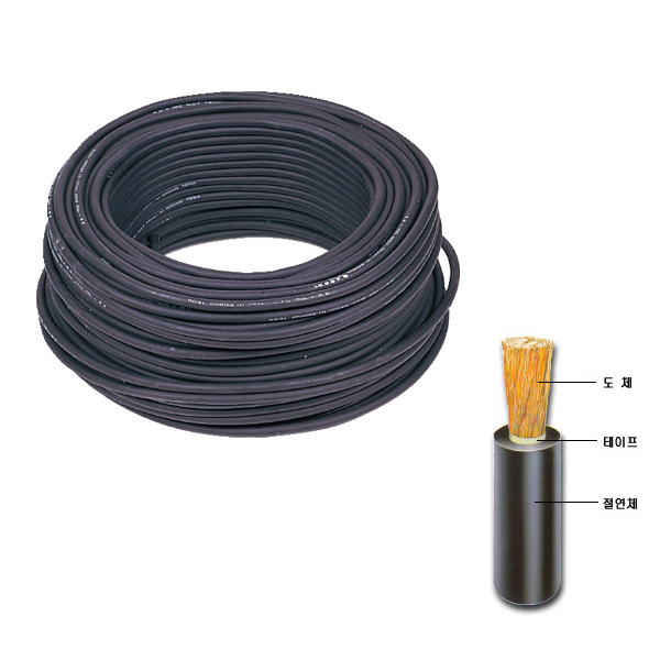 uga123 삼원전선 용접선(WCT) 용접용 케이블 흑색 1롤(100M) 2,902,600원