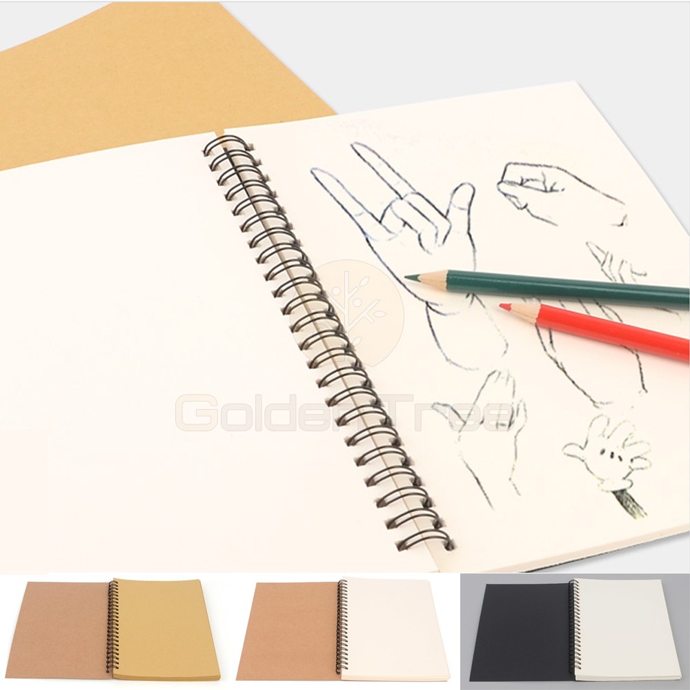 골든트리 클래식 스케치 스프링 아트패드 50매 스케치북 공책 노트 그림장 연습장 드로잉노트 5,700원