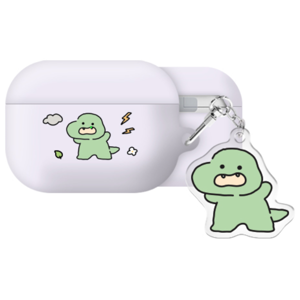 삐뚤빼뚤 공룡 에어팟프로2/에어팟3/에어팟4 하드 케이스 +아크릴키링 세트 16,270원
