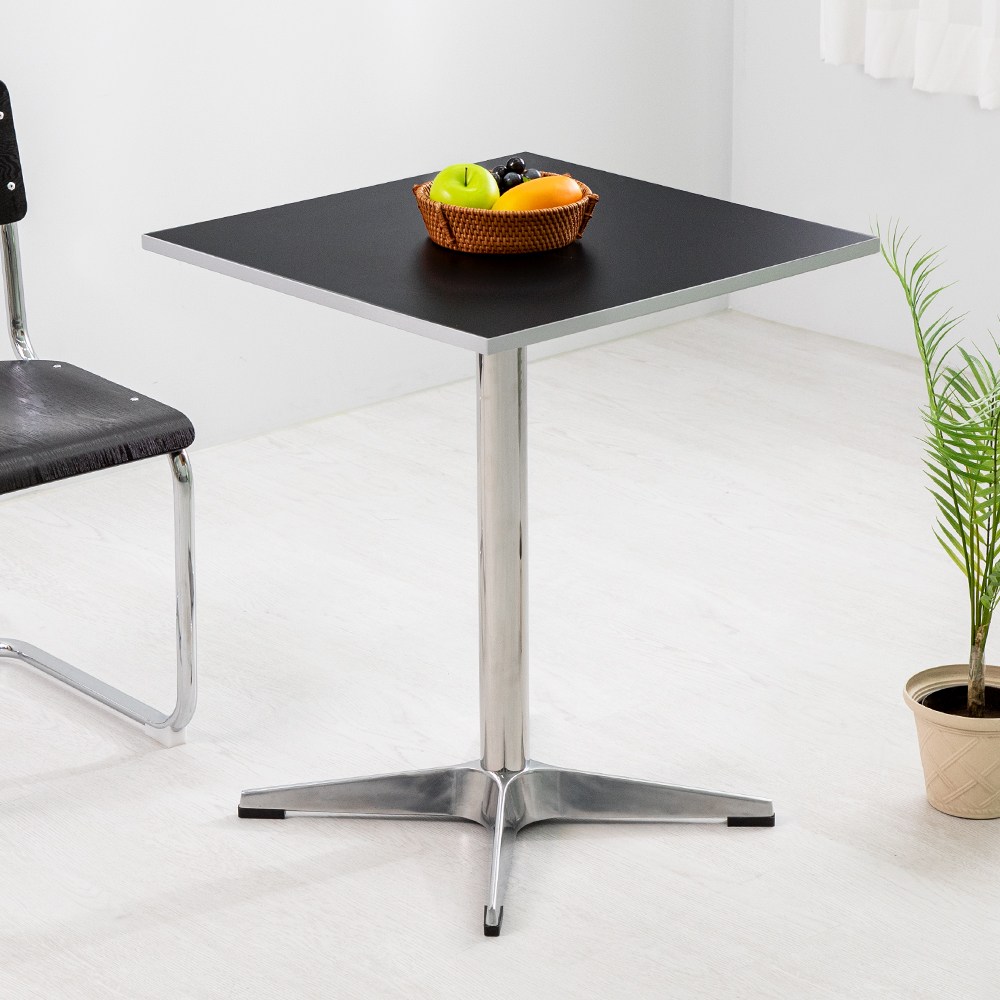 블랙 실버 엣지 600 사각 18T 로켓 크로스 테이블, 블랙 99,000원