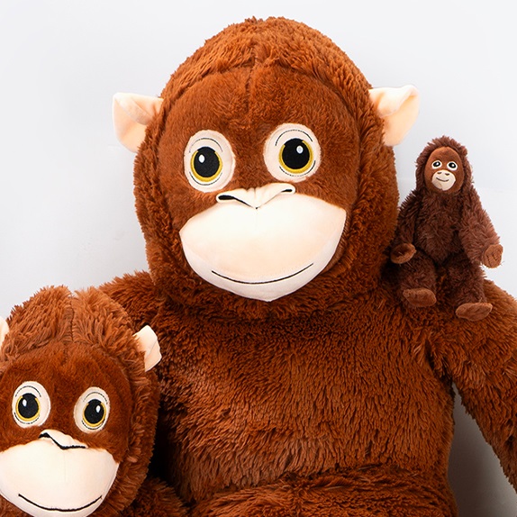 구쯔야 고숭이 초대형 애착인형 대형인형 오랑우탄 오랑이 인형 165cm 68,900원