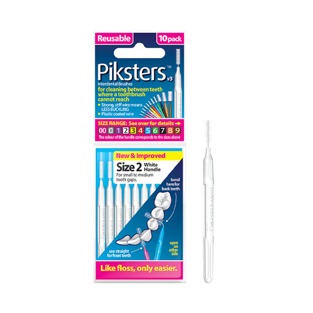 [호주산 전세계 1위 품질검증] 픽스터스 치간칫솔 치실 I형 000-3 SIZE 대용량 (사이즈 상세페이지 확인), 1세트, 10개입, 0.8mm 13,900원