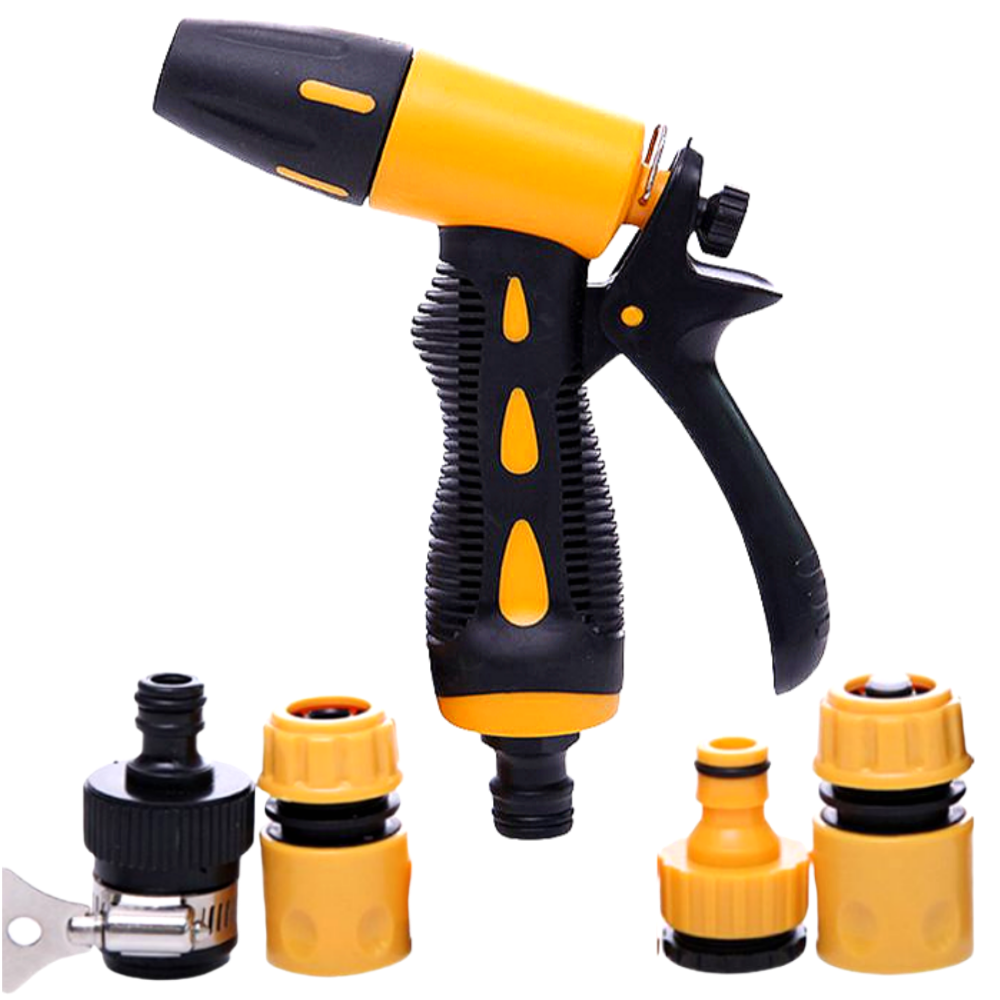 트루행센 다기능 고압 분사기 워터건, 분사기+커넥터4P 9,000원