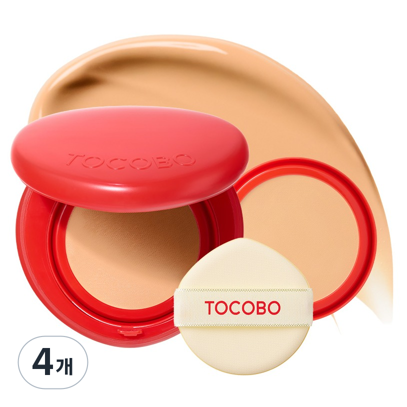 토코보 애플 듀이 핏 쿠션 본품 15g + 리필 15g 세트, 4개, 25 피넛 83,600원