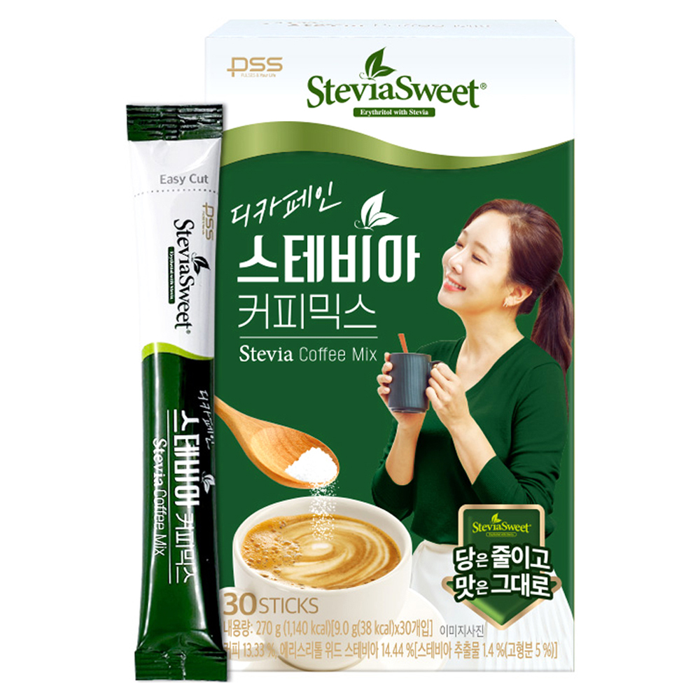 스테비아스위트 디카페인 커피믹스 10,530원