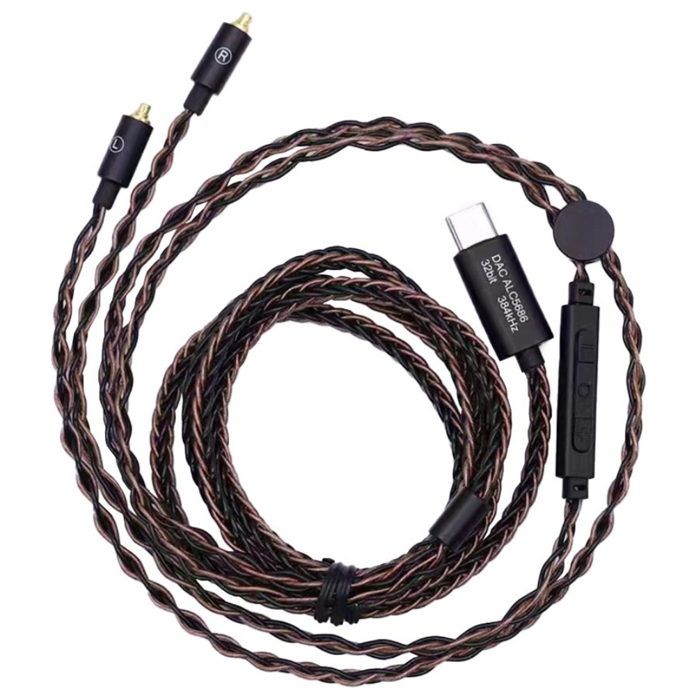 아모란나 C타입 DAC 일체형 MMCX 이어폰 케이블 ALC5686, ALC5686, 단일색상 39,000원
