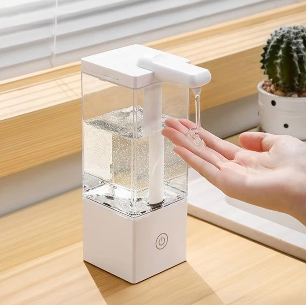 HK sell 젤매틱 대용량 주방 디스펜서 충전식 자동 센서, 사각 화이트, 1개 21,800원