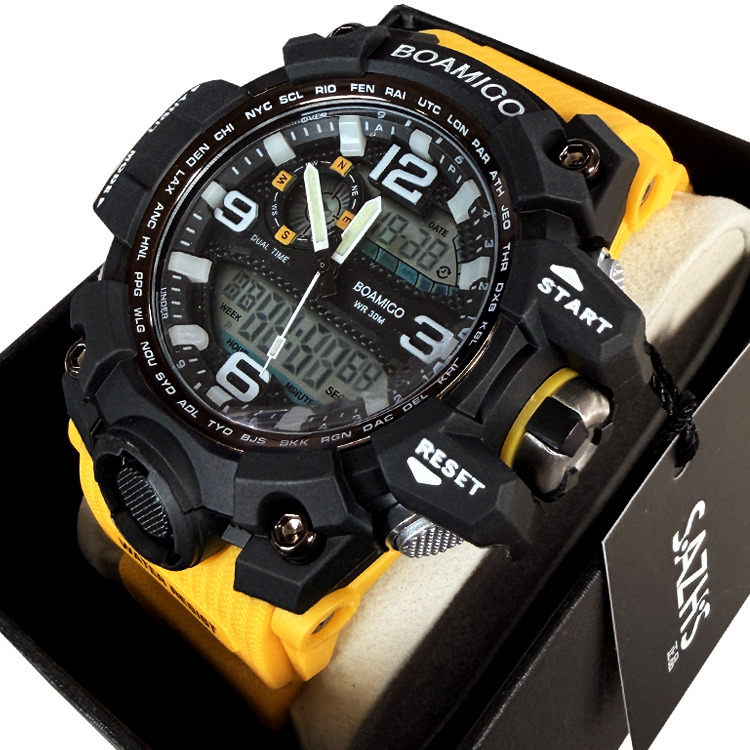 스포츠시계 SZ-5020 입학선물 학생시계 전자시계 군인시계 알람 시계 남성 손목시계 방수 백라이트 스톱워치 스포츠시계 아웃도어 운동시계 12,300원