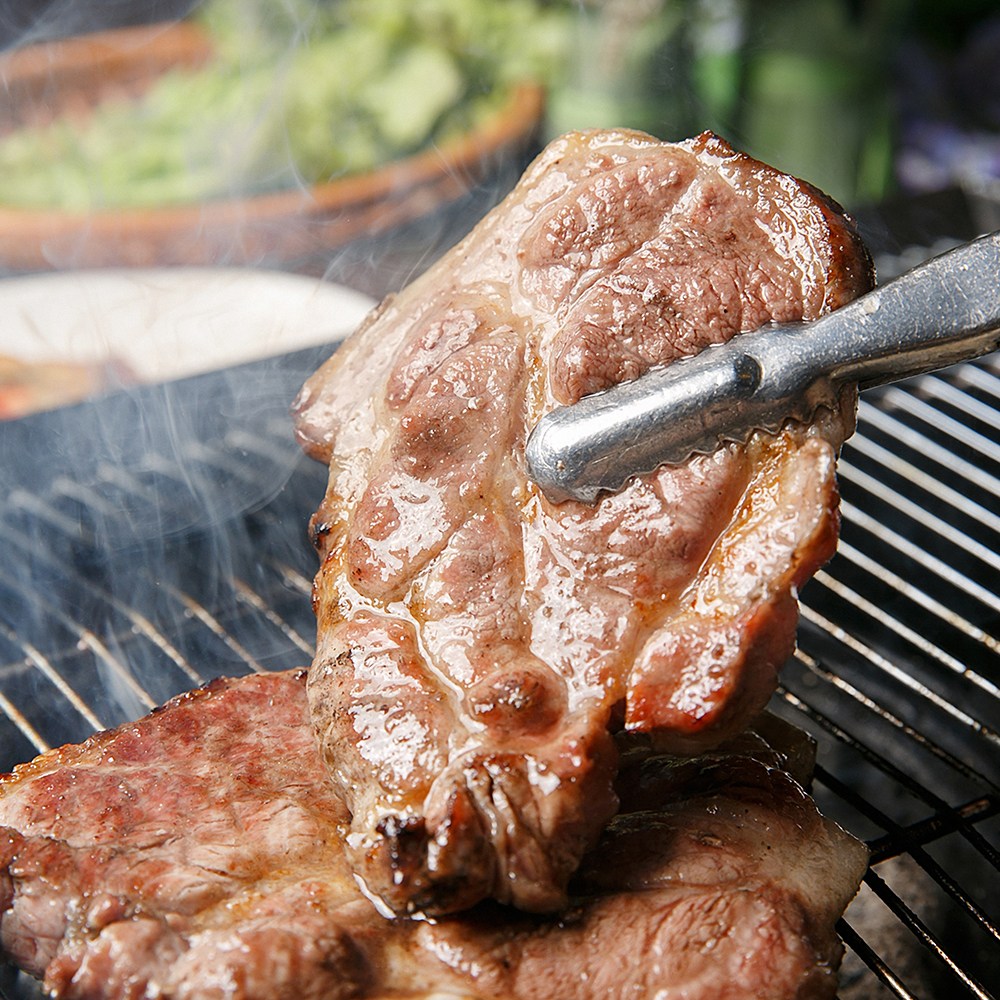 유황한돈 냉장 목살 구이용, 2개, 500g 25,900원