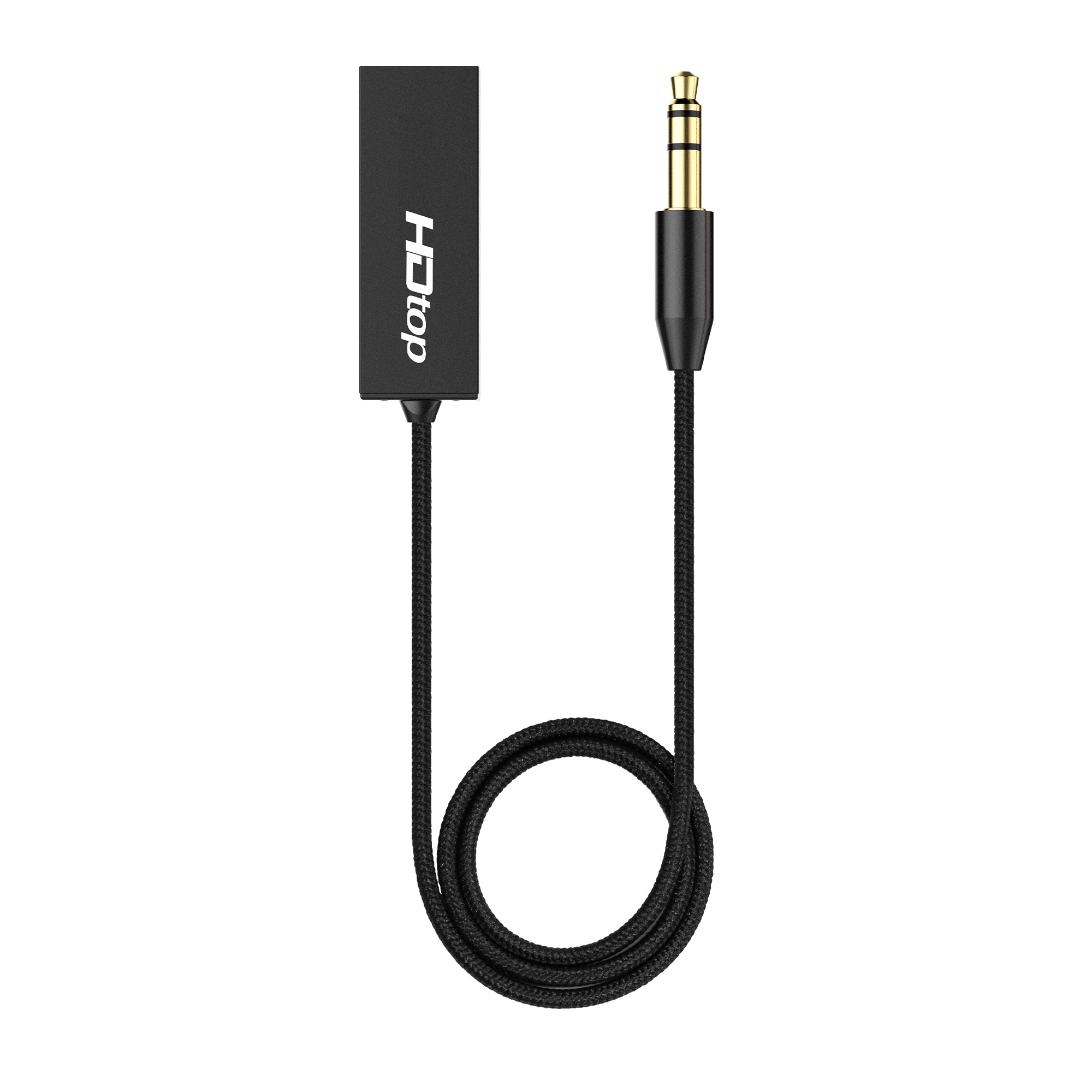 에이치디탑 USB TO AUX 오디오 전용 차량용 무선 블루투스 케이블 11,250원