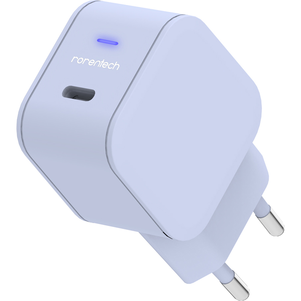 로랜텍 파스텔 갤럭시 아이폰 호환 초고속 충전기, 블루, 1개 9,900원
